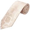 Nude Paisley Classic Men's Tie and Pocket Square Set