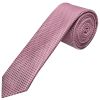 Dusty Pink Textured Skinny Tie 