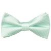 Pre Tied Mint Polka Dot Boys Bow Tie Age 4-7