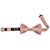 Pre Tied Dusty Rose Twill Silk Boys Bow Tie Age 4-7