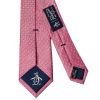Pink Polka Dot Skinny Men's Silk Tie