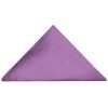 Lilac Twill Silk Pocket Square