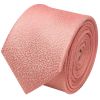 Plain Pink Textured Silk Skinny Men's Tie