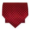 Red and White Polka Dot Classic Men's Tie