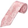 Rose Flower Classic Men's Tie and Pocket Square Set