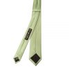 Plain Sage Green Satin Skinny Boys Tie