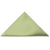 Plain Sage Green Satin Classic Men's Tie and Pocket Square Set