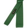 Bottle Green Knitted Skinny Men's Tie