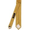 Mustard Yellow Silk Twill Skinny Mens Tie