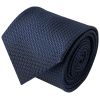 French Navy Textured Classic Tie