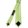 Plain Light Sage Boys Satin Skinny Tie