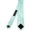 Mint Diamond Skinny Men's Tie and Pocket Square Set