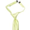 Pre Tied Willow Green Boys Tie and Pocket Square Set Age 4-7