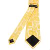 Bright Yellow Paisley Classic Men's Tie