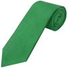 Plain Emerald Green Satin Classic Men's Tie