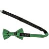 Plain Emerald Green Hand Made Mens Bow Tie