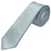 Plain Duck Egg Boys Satin Skinny Tie and Pocket Square Set