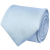 Plain Light Blue Silk Classic Men's Tie