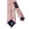 Light Pink Stripe Skinny Men's Silk Tie