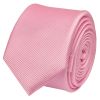 Blush Pink Silk Twill Skinny Mens Tie