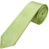 Plain Light Sage Boys Satin Skinny Tie