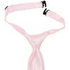 Pre Tied Blush Pink Satin Boys Tie Age 4-7