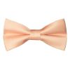 Pre Tied Light Peach Boys Bow Tie Age 18 Months-3 Years