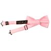 Pre Tied Blush Pink Satin Boys Bow Tie Age 8-11