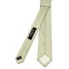 Plain Sage Green Silk Skinny Boys Tie