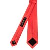 Plain Coral Pink Satin Boys Tie