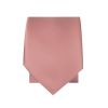 Rose Gold Satin Skinny Men's Tie