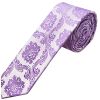 Cadbury Purple Paisley Skinny Boys Tie