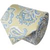 Green and Blue Paisley Classic Men's Tie
