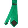 Plain Emerald Green Satin Classic Men's Tie