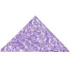 Lilac Floral Silk Pocket Square