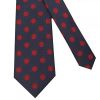Navy with Red Dot Classic Men's Tie