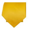 Plain Yellow Satin Classic Men's Tie