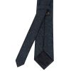 Mens Blue Herringbone Classic Tie