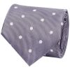 Mauve Large White Spot Classic Men's Tie