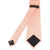 Peach Textured Skinny Tie