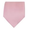 Plain Light Dusty Pink Satin Classic Men's Tie