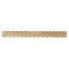 Gold Textured Metal Bar Tie Clip