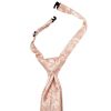 Pre Tied Rose Quartz Floral Boys Tie Age 4-7