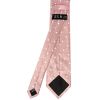 Rose Gold Large White Spot Classic Men's Tie