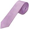 Lavender Satin Skinny Men's Tie and Pocket Square Set