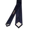 Navy Silk Twill Skinny Mens Tie
