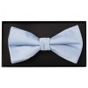 Plain Dusty Blue Handmade Mens Bow Tie