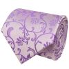 Cadbury Purple Floral Classic Men's Tie