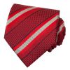 Red Stripe Silk Classic Men's Tie