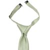 Pre Tied Light Sage Green Silk Boys Tie and Pocket Square Set Age 4-7